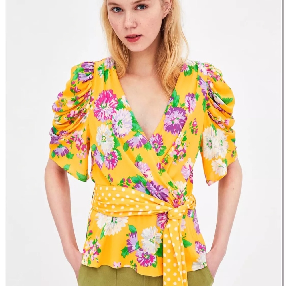Zara Top sz Xs NWT Sash is missing - Picture 1 of 1